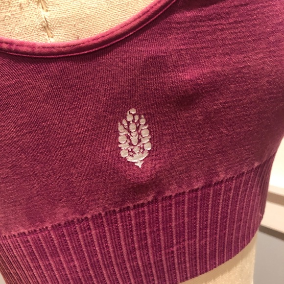 FP Movement Raspberry Seamless Bralette M/L - Picture 3 of 4